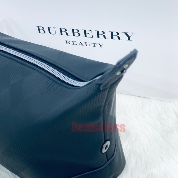 Burberry Pouch Bag Toiletry Travel Case Cosmetics - Picture 5 of 7